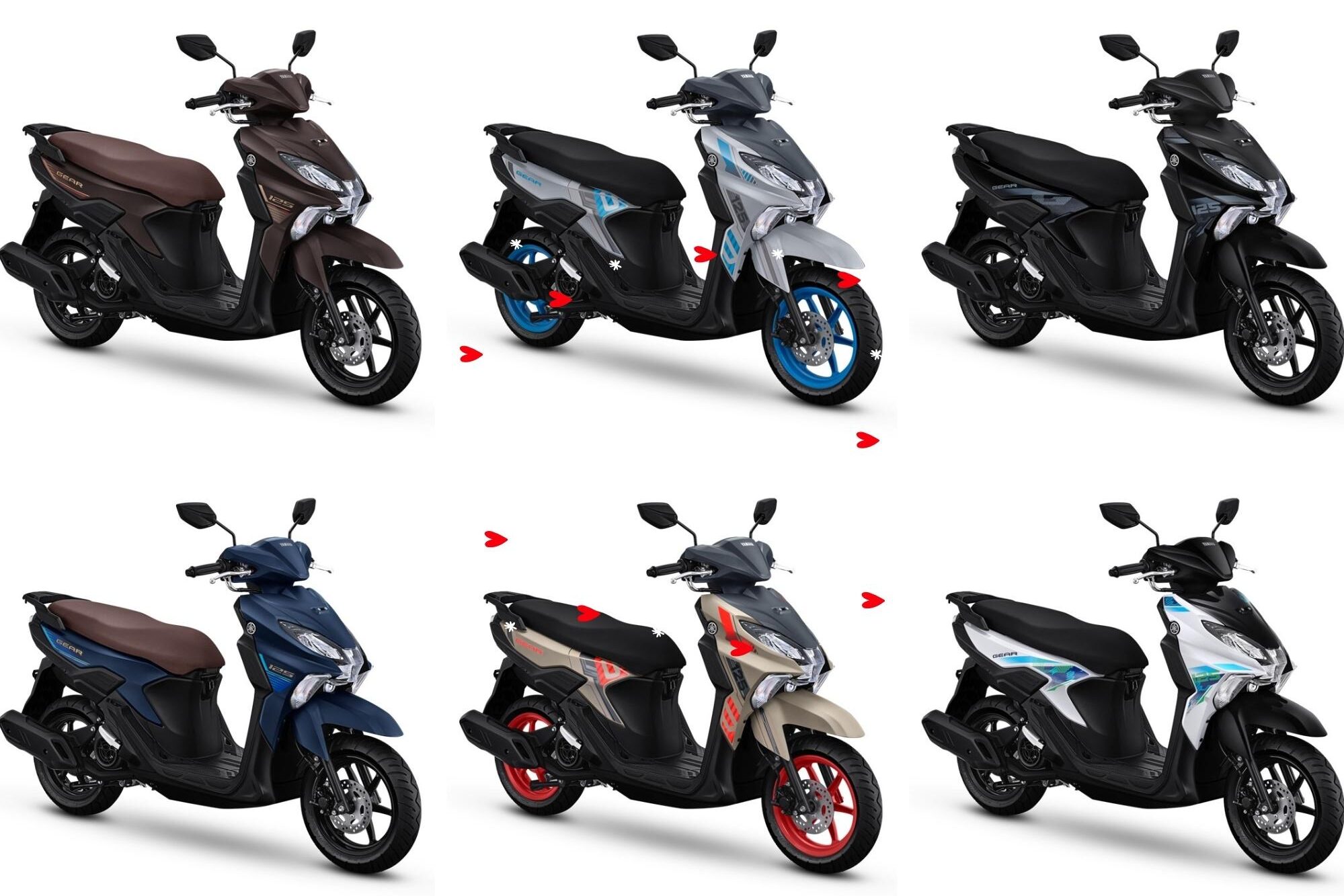 Yamaha GEAR ULTIMA Hybrid Warna Baru