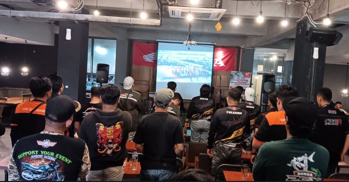 Nobar MPM Jatim Mandalika Otoplasa Komunitas Honda Jatim Nobar Mandalika