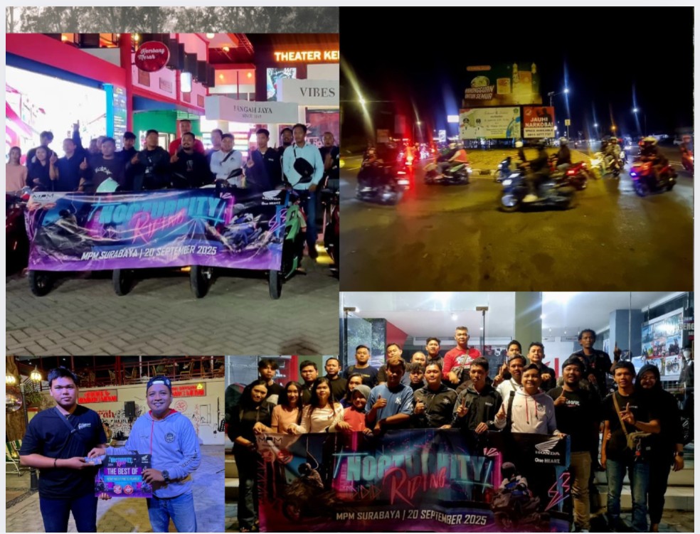 Nocturnity Riding Komunitas Honda Vario