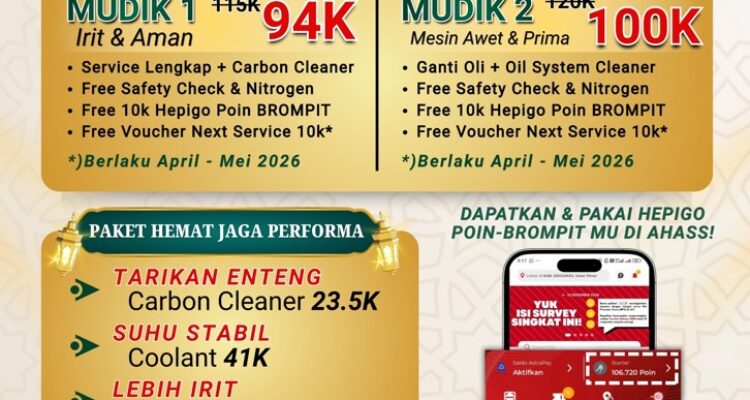 MPM Honda Jatim Paket Service Ramadan AHASS