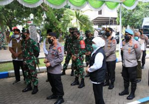 Forkopimda Jatim Pantau Vaksinasi