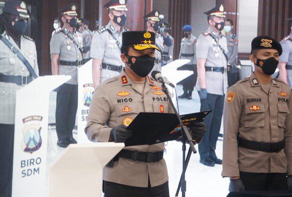 Pejabat Polda Jatim2 Pejabat Polda Jawa Timur