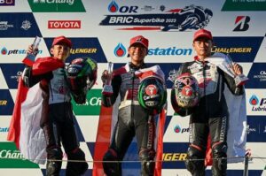 Pembalap Astra Honda Juara