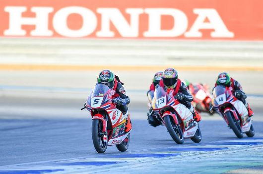 Pembalap Astra Honda Juara