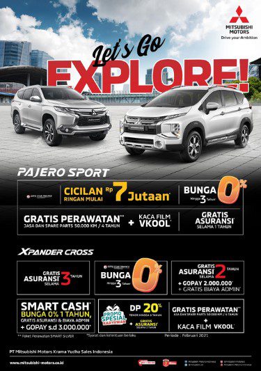 Februari 2021 Penawaran Menarik Dari Mitsubishi