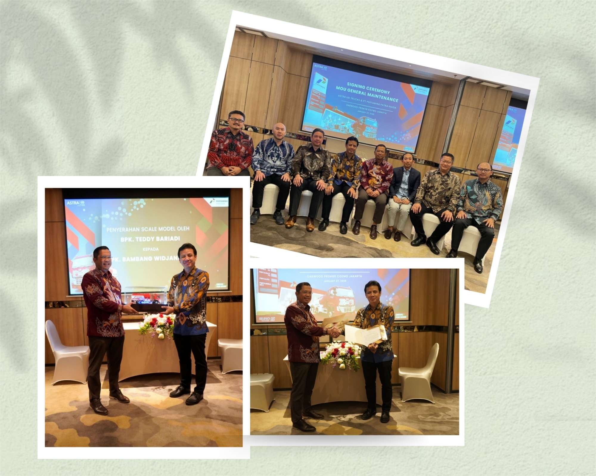 Pertamina Patra UD Trucks Otoplasa Astra UD Trucks Pertamina Patra Niaga