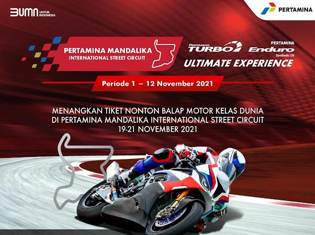 Pertamina Tiket Gratis Mandalika