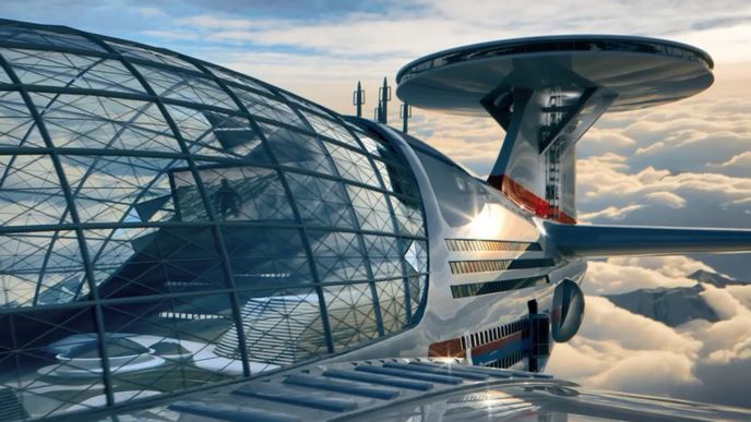 Pesawat Nuklir Sky Cruise