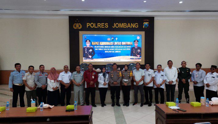 Polres Jombang Jasa Raharja Rakor