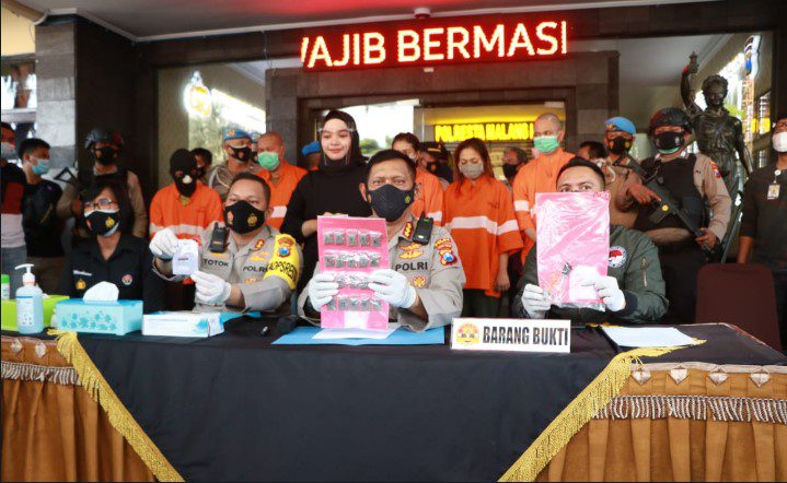 Polresta Malang Ungkap Narkoba