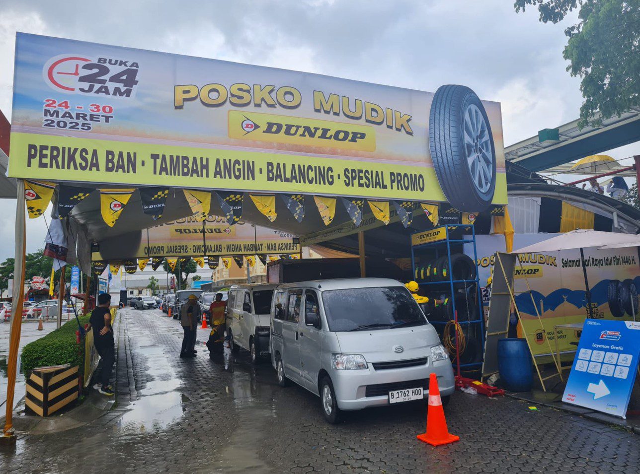 Posko Mudik Dunlop Otoplasa Posko Mudik Dunlop