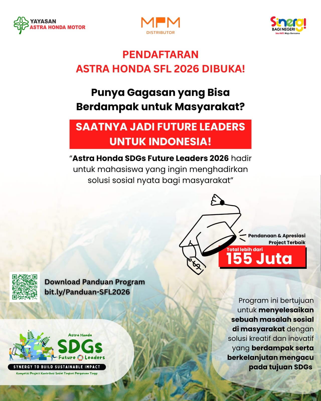 Program Astra Honda SDGs Future Leaders 2026 Otoplasa Astra Honda SDGs Future Leaders Gen Z