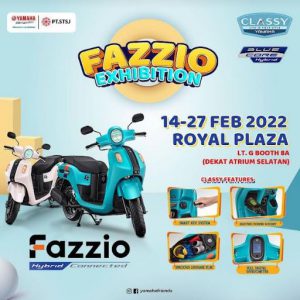 Yamaha Fazzio Pameran