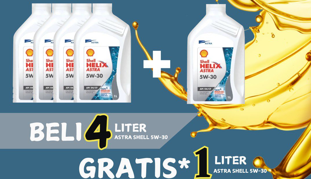 Promo Oli Astra Shell Otoplasa Oli Peugeot Gratis