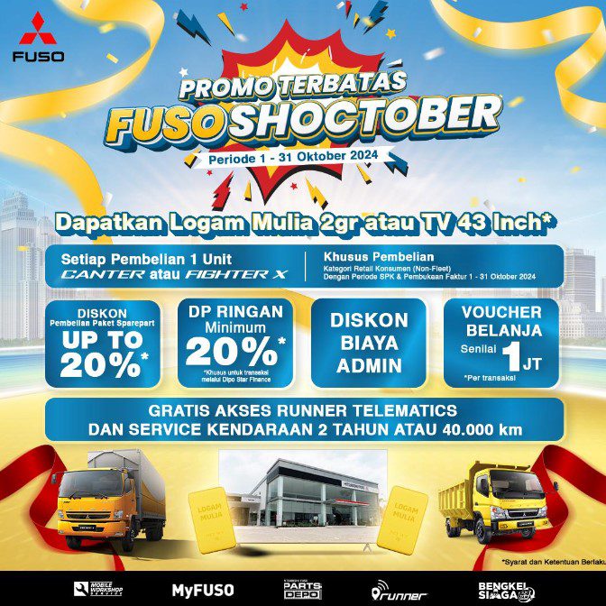 Promo Shocktober Mitsubishi Fuso Otoplasa Promo Shocktober Mitsubishi Fuso