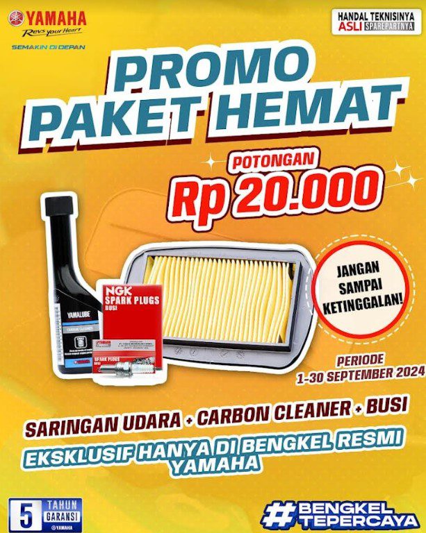 Promo Yamaha STSJ Otoplasa Paket Hemat Yamaha