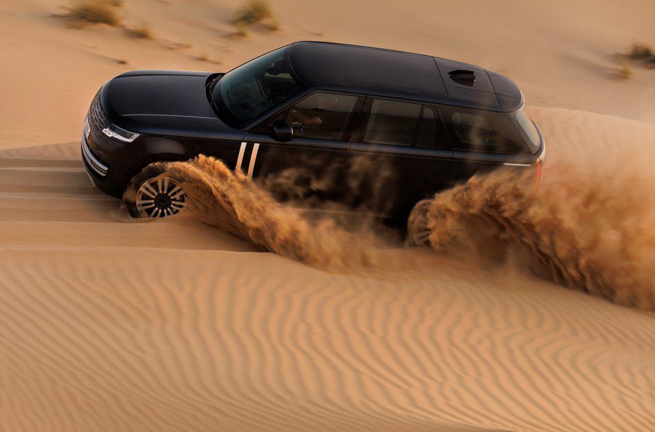Range Rover Electric Panas Ekstrem