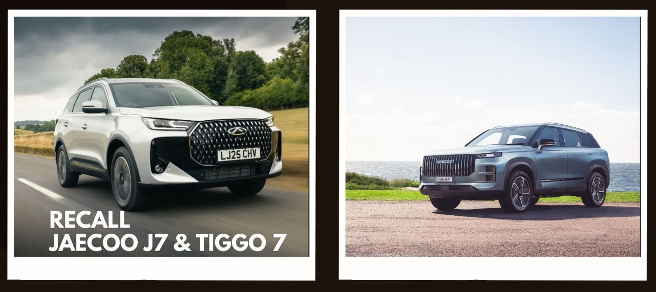 Chery Recall Jaecoo J7 Tiggo 7