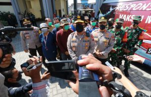 Kapolda Jatim Cek