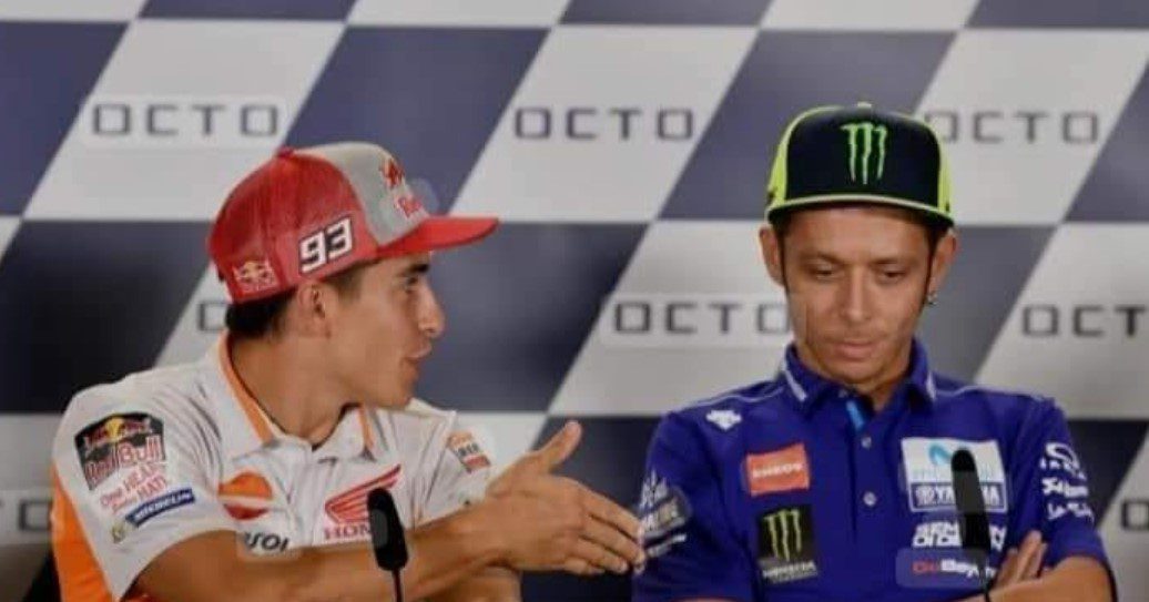 Rossi Marquez Melawan