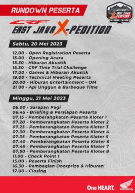 CRF XPedition East Java