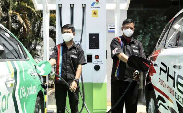 SPKLU Pertamina Gratiskan Setrum