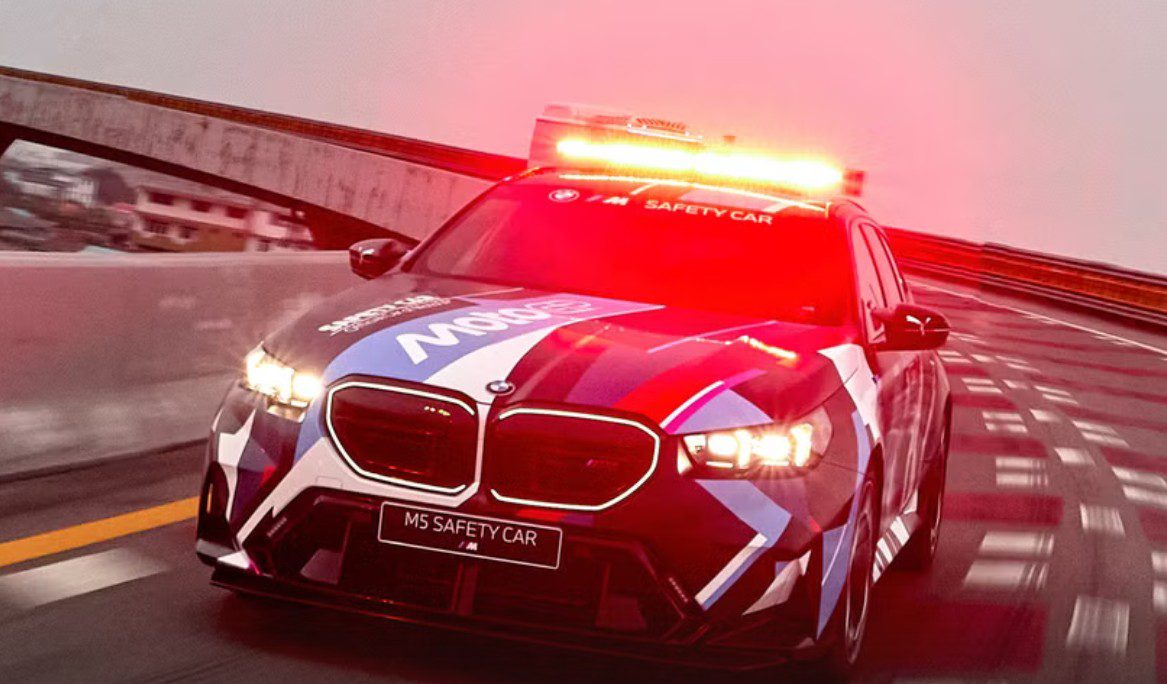 Marc Marquez Safety Car BMW M5