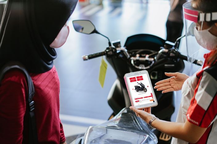 Sales MPM Honda Tablet Digital Ngopi bareng