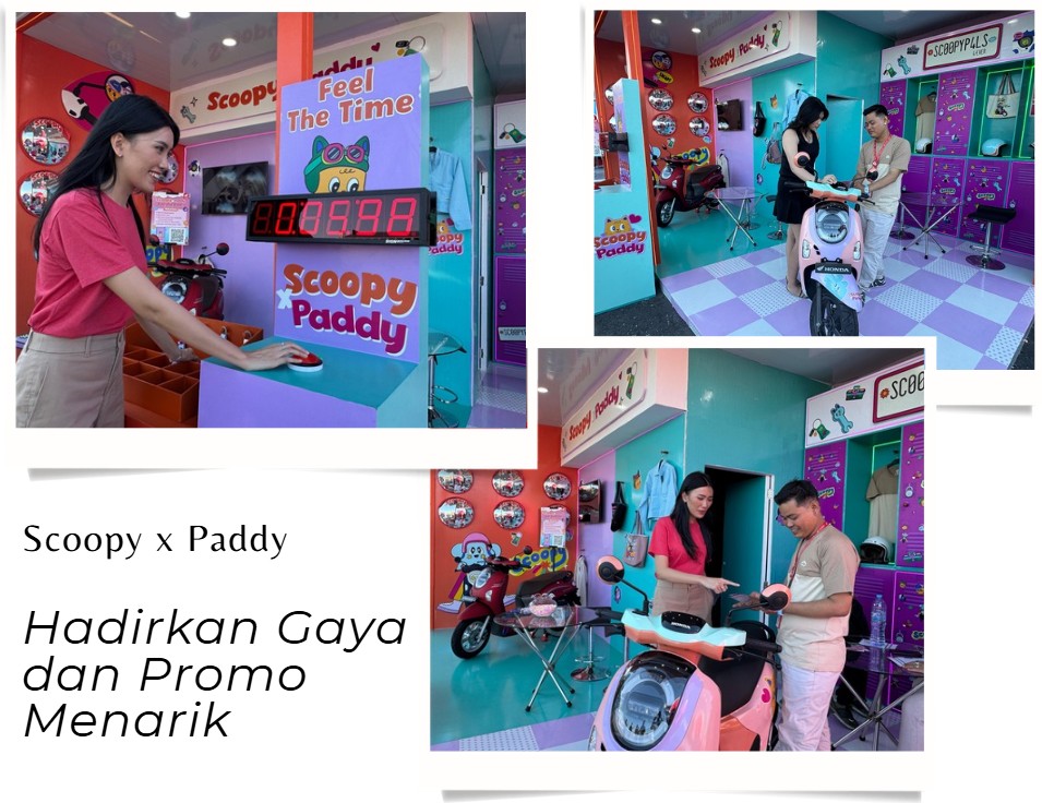 Scoopy x Paddy Gaya Promo Menarik