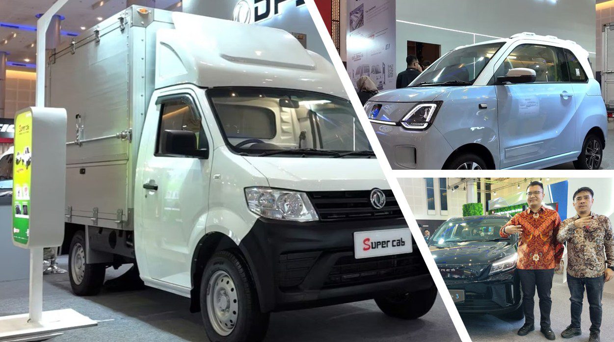 Seres DFSK IIMS Surabaya Otoplasa Sokonindo EV DFSK Super Cab