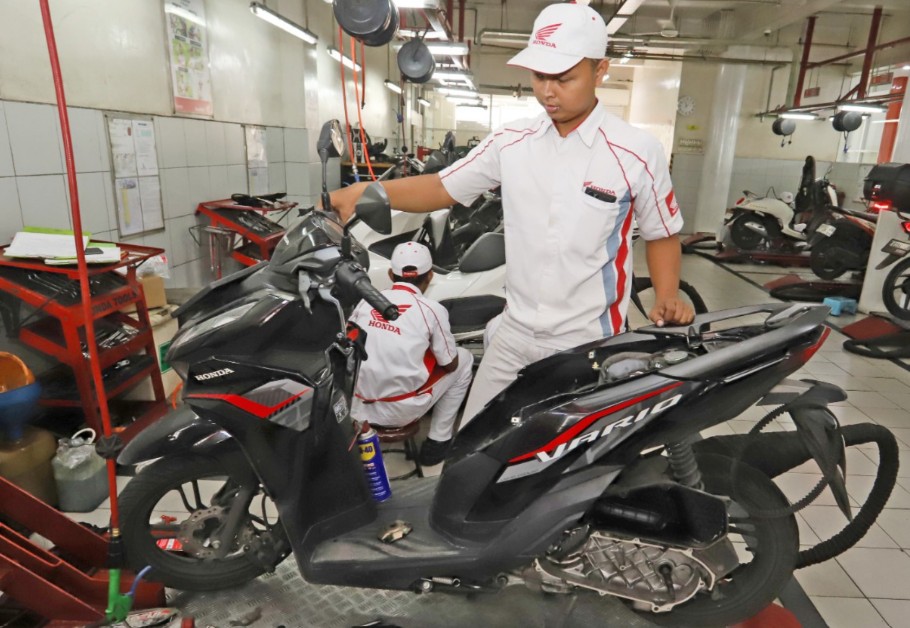 Servis Honda Vario AHASS Otoplasa Servis Motor Rp50 Ribu