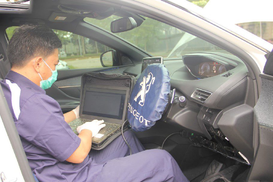 Servis Peugeot di rumah Peugeot Home Pick-up Service