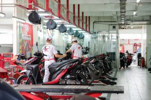 servis motor honda