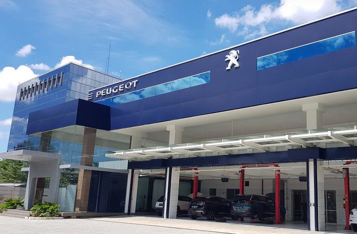 Showroom Peugeot Bengkel bodi peugeot