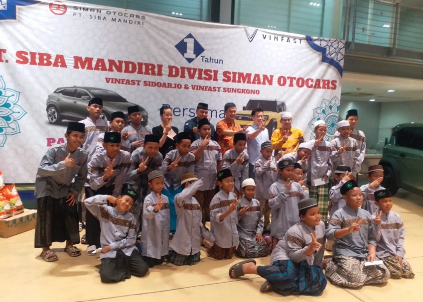 Siba Mandiri Vinfast Panti Asuhan Otoplasa 27Agt2025 Vinfast Siba Mandiri Motors HUT