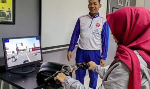 Simulasi Riding Motor Otoplasa Liburan Pelajar Cari_Aman