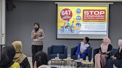 Stop Anak Naik Sepeda Listrik Otoplasa MPM Honda Motor Listrik