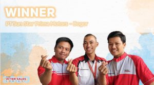 Sun Star Motor After Sales Contest 2021 juara
