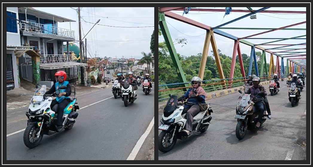 Sunmori cangar MPM Honda Jatim Otoplasa Tips Aman Sunmori ke Cangar
