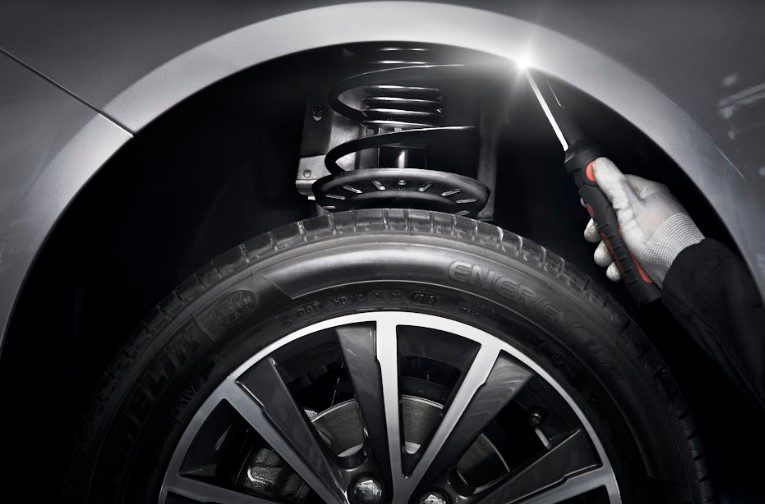 Suspensi Peugeot Active