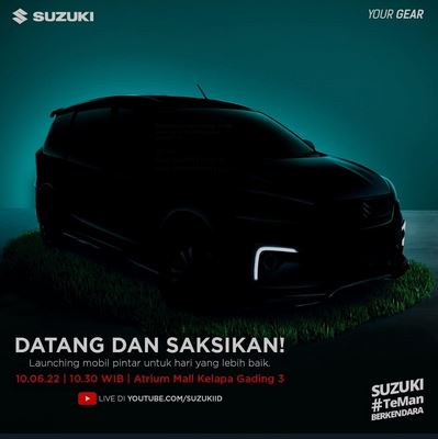 Suzuki Ertiga Facelift 2022