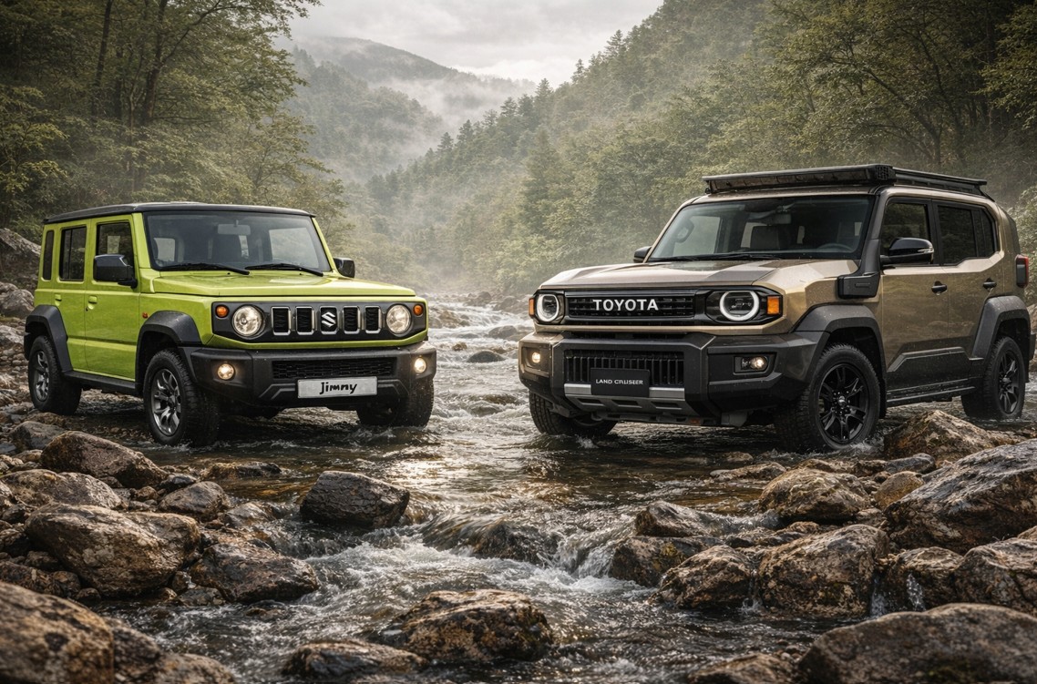 Suzuki Jimny Toyota land Cruiser Baby Otoplasa Jimny Toyota Land Cruiser FJ