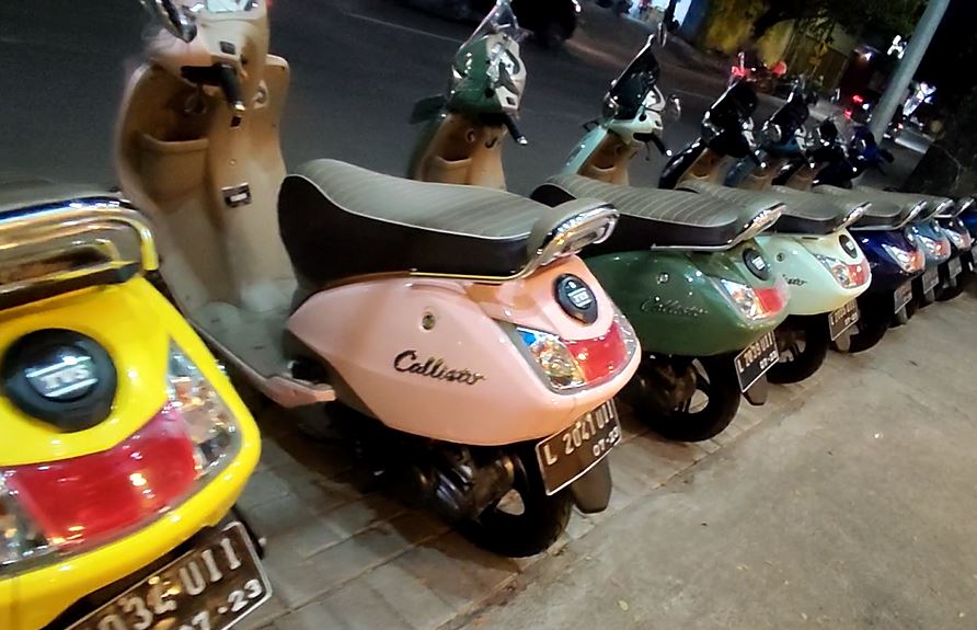 TVS Callisto Rideshop