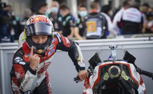 Takaaki Nakagami pole position