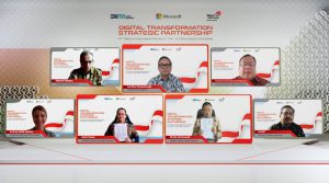 Kolaborasi Telkom - Microsoft