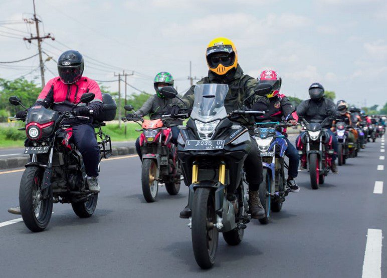 Touring Honda CB150X Riding Experience CB150X