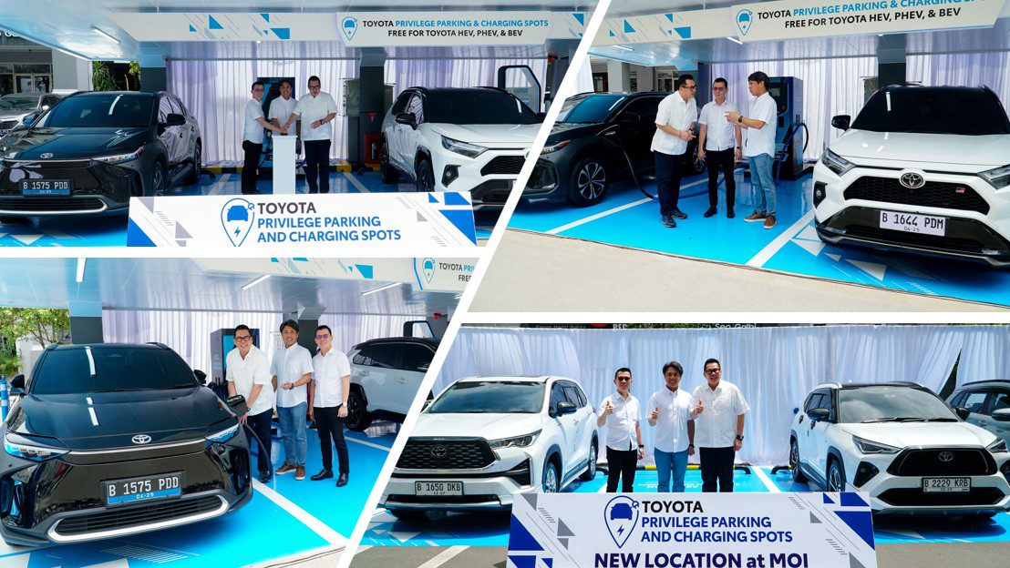 Toyota Elektrifikasi Privilege Parkir Gratis
