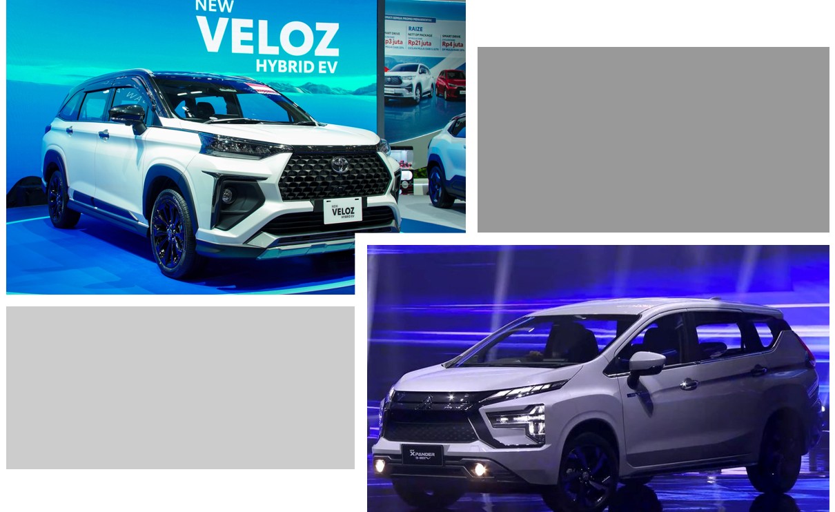 Toyota Veloz Hybrid Mitsubishi Xpander HEV Otoplasa Toyota Veloz Hybrid Mitsubishi Xpander Hybrid