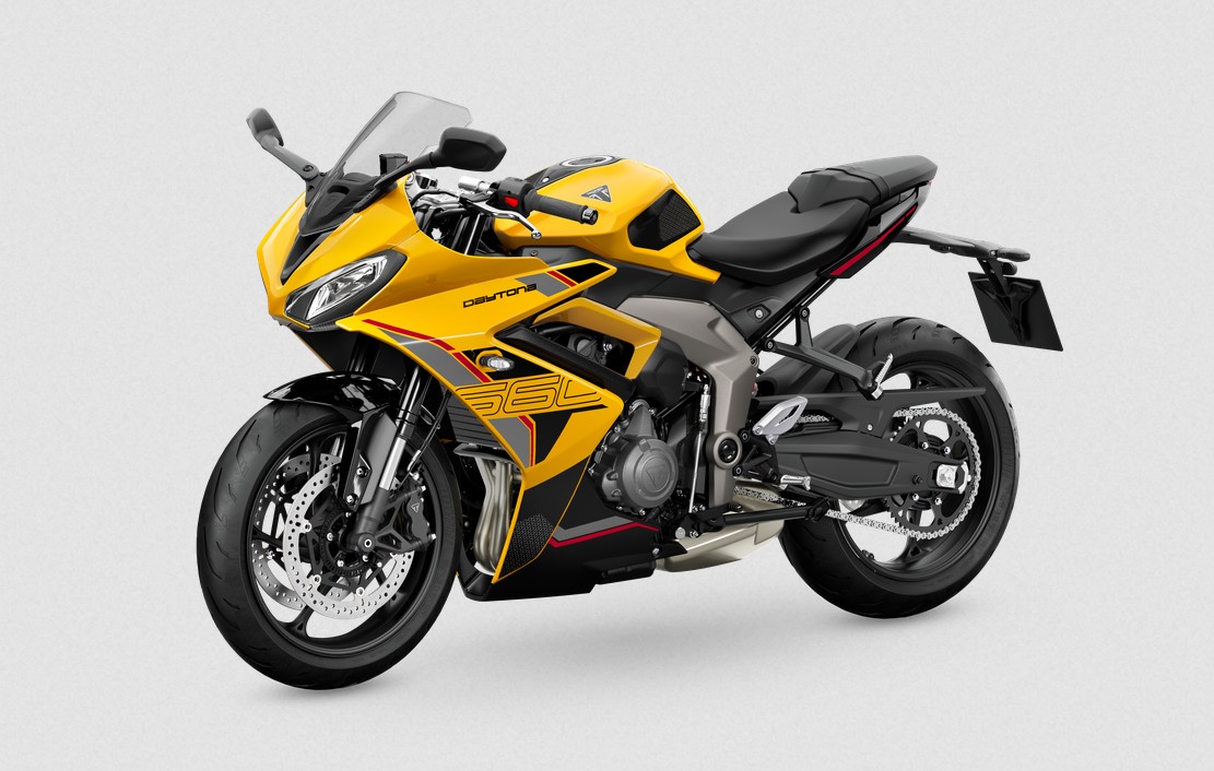 Triumph Daytona 660 Suspensi Showa Adjustable
