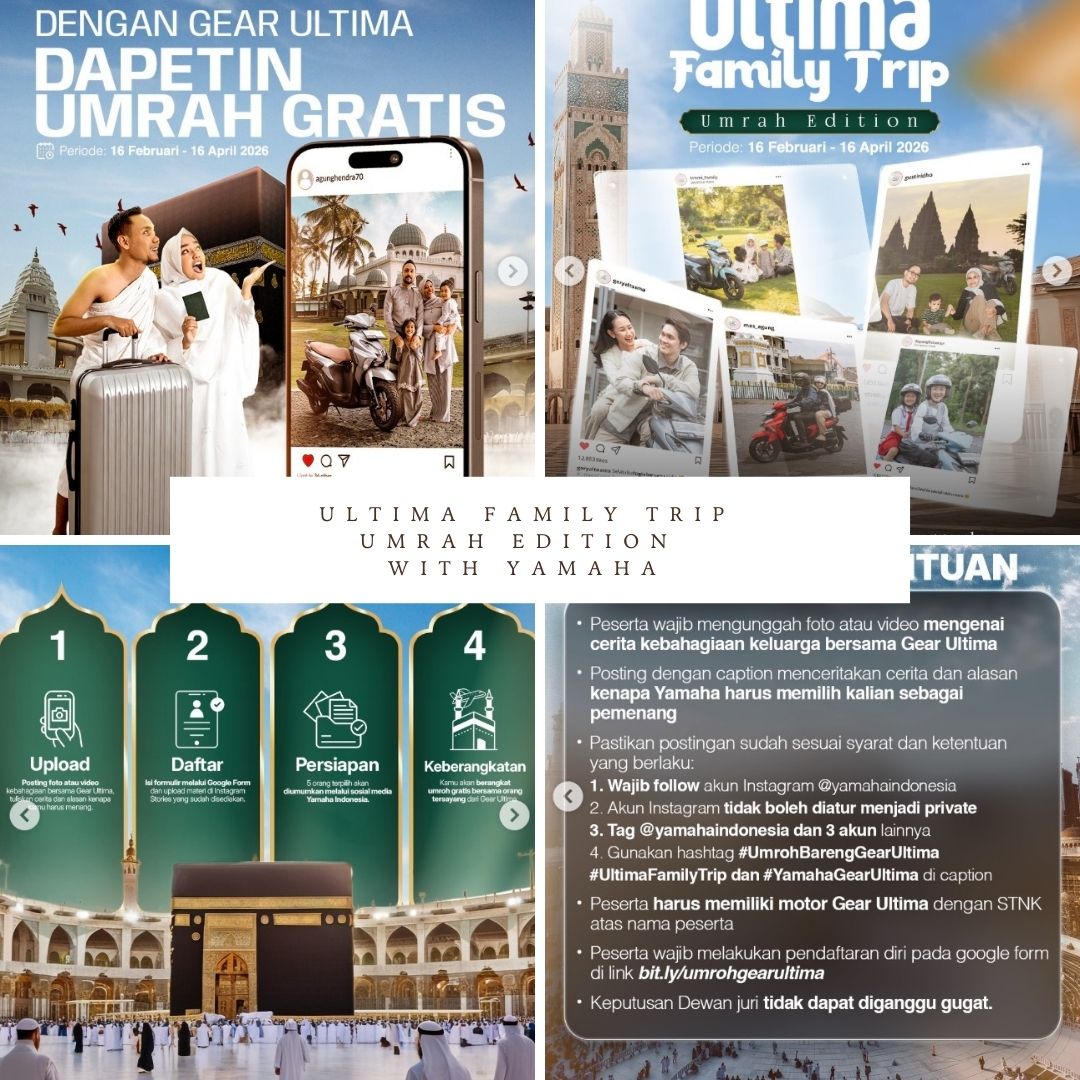 Yamaha Ultima Family Trip Umrah Edition